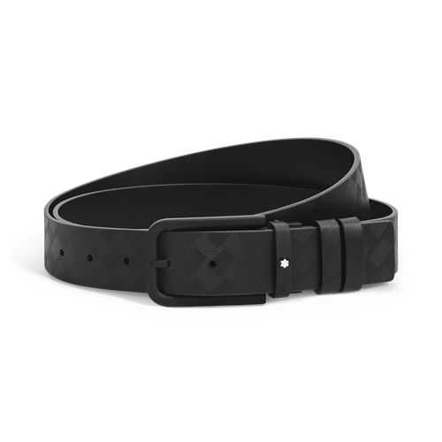 Ceinture Réversible 35 mm en Cuir Extreme avec Boucle Rectangulaire - Cuir - MB223425 - Ceintures - MONTBLANC - Modalova