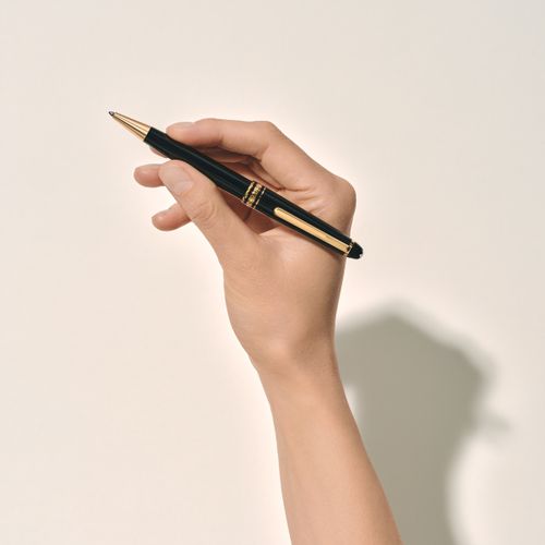 Stylo-Bille Meisterstück Classique avec métal doré - Résine précieuse - MB132453 - Stylos Bille - MONTBLANC - Modalova