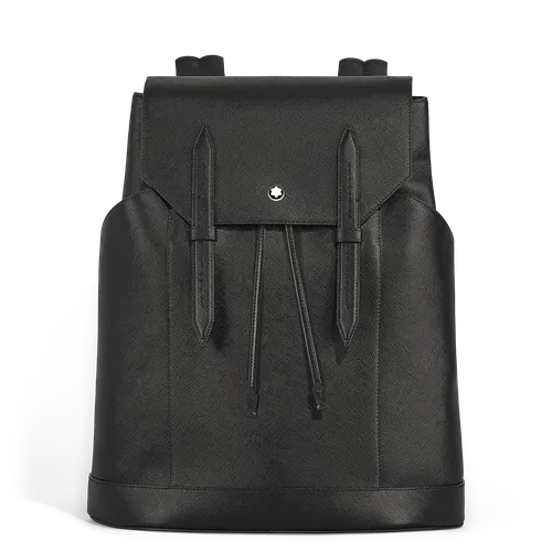 Sac à Dos Moyen Modèle en Cuir Sartorial - Cuir - MB220421 - Sacs À Dos - MONTBLANC - Modalova