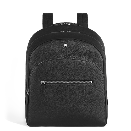 Sac à Dos Grand Modèle avec 3 Compartiments en Cuir Grainé - Cuir - MB223291 - Sacs À Dos - MONTBLANC - Modalova