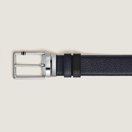 Ceinture Réversible 30 mm à boucle Rectangulaire Meisterstück en Cuir Grainé - MB222199 - Ceintures - MONTBLANC - Modalova