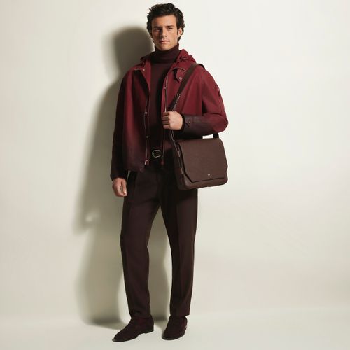Sac Messenger en Cuir Sartorial - Cuir - MB222931 - Sacs Reporter - MONTBLANC - Modalova