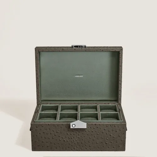 Coffret de Collectionneur pour Montres en Cuir Imprimé Autruche - Cuir - MB136554 - Coffrets De Collectionneur - MONTBLANC - Modalova