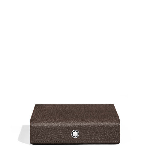 Coffret de Voyage pour 4 Instruments d’Écriture en Cuir Grainé - Cuir - MB222832 - Accessoires Cigare - MONTBLANC - Modalova