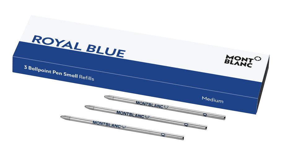 X Recharges pour Stylo Bille Petit Modèle, Royal Blue - MB128223 - Recharges Pour Stylo Bille - MONTBLANC - Modalova