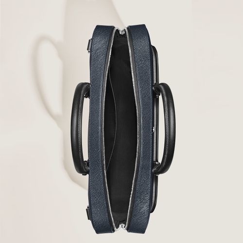 Porte-Documents Moyen Modèle avec Poche en Cuir Sartorial - Cuir - MB220332 - Porte-Documents - MONTBLANC - Modalova
