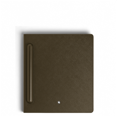 Digital Paper Folio en Cuir Sartorial - Croûte de cuir de veau avec impression Saffiano - MB135043 - Accessoires Pour - MONTBLANC - Modalova