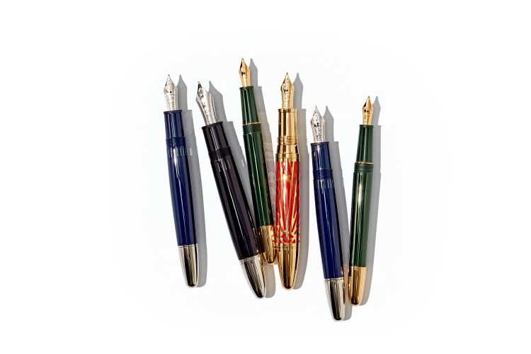 Stylo-Plume Collection Meisterstück The Origin Doué LeGrand - Métal / Résine précieuse - MB131346 - Stylos Plume - MONTBLANC - Modalova