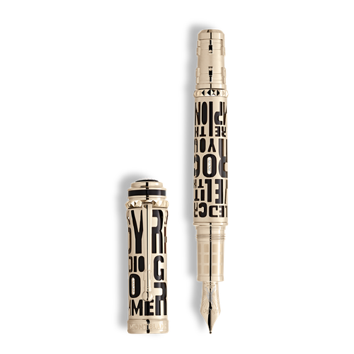 Great Characters Homage to Queen Édition Limitée 95 - Solid Au 750 Signature Gold - MB131970 - Stylos Plume - MONTBLANC - Modalova
