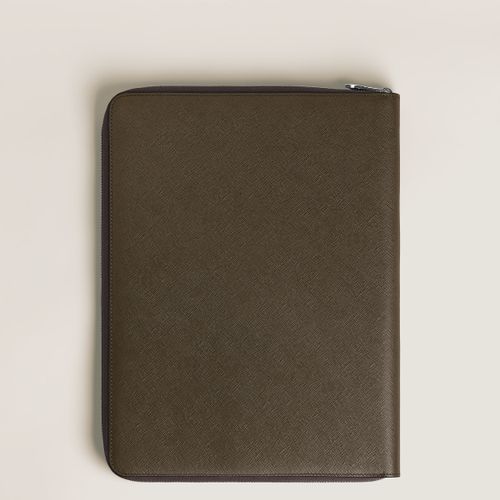 Étui pour Carnet Moyen Format Zippé en Cuir Sartorial - Cuir - MB137535 - Étuis Pour Carnet - MONTBLANC - Modalova