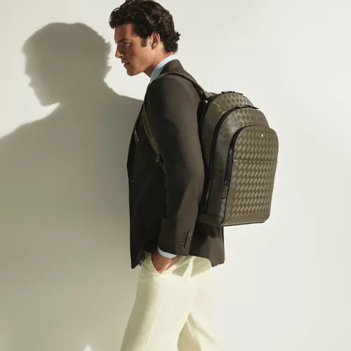 Sac Ã  Dos Grand ModÃ¨le avec 3 Compartiments en Cuir Extreme - Cuir - MB221592 - Sacs Ã€ Dos - MONTBLANC - Modalova