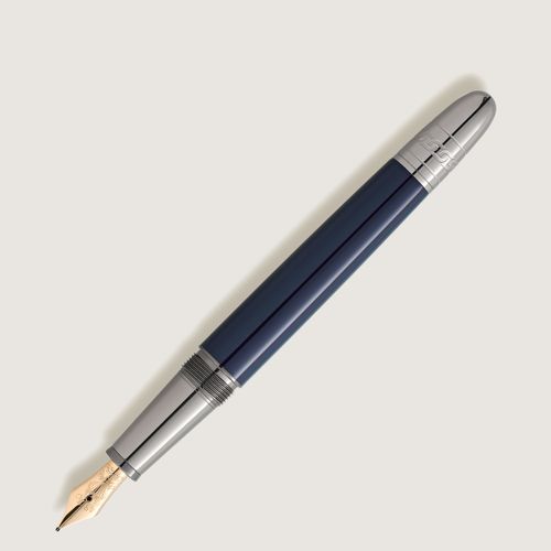 Stylo-Plume Meisterstück Around the World in 80 Days Doué Classique - Métal / Résine précieuse - MB132893 - Stylos Plume - MONTBLANC - Modalova