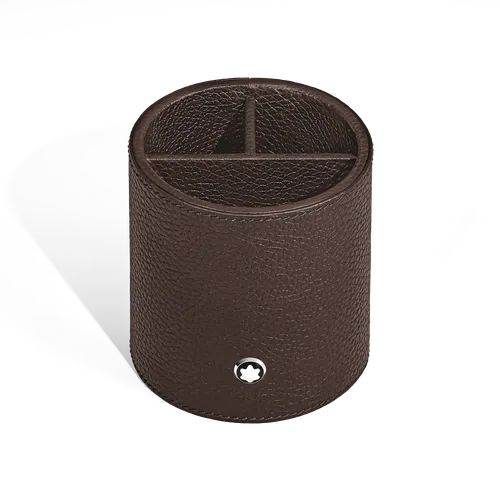Porte-Stylos de Bureau en Cuir Grainé - Cuir - MB222588 - Porte-Stylos - MONTBLANC - Modalova