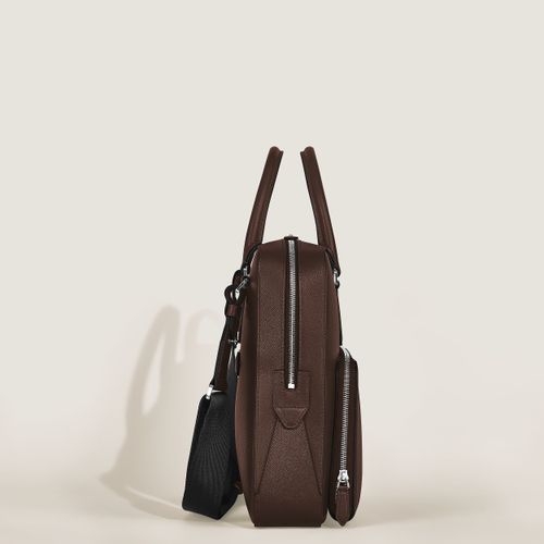 Porte-Documents Moyen Modèle avec Poche en Cuir Sartorial - Cuir - MB222925 - Porte-Documents - MONTBLANC - Modalova