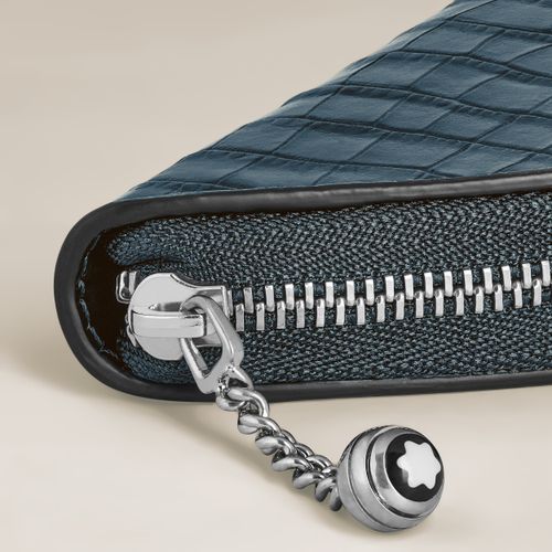 Étui pour 1 Instrument d'Écriture en Cuir Embossé Croco - Cuir - MB220485 - Trousses Pour Stylos - MONTBLANC - Modalova