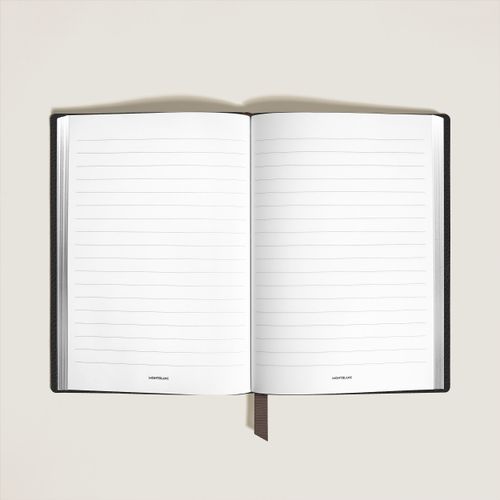 Carnet Moyen Format en Cuir Grainé, Pages Lignées - Papier - MB222634 - Carnets - MONTBLANC - Modalova