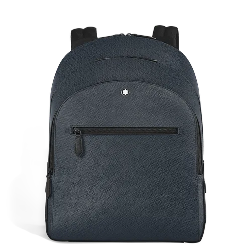 Sac à Dos Moyen Modèle avec 3 Compartiments en Cuir Sartorial - Cuir - MB222115 - Sacs À Dos - MONTBLANC - Modalova