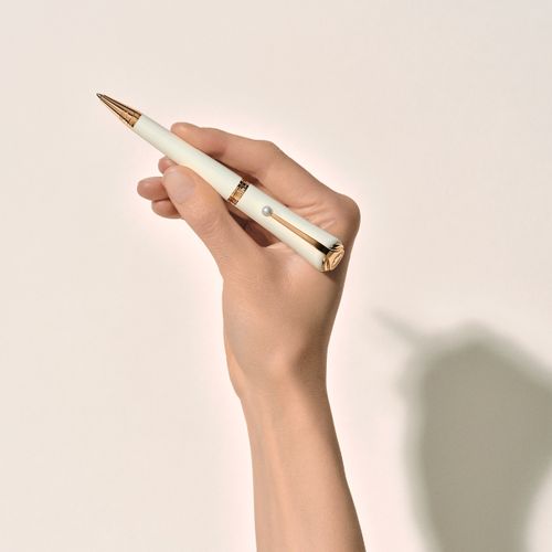 Stylo-Bille Marilyn Monroe Édition Spéciale Pearl - Résine précieuse - MB132122 - Stylos Bille - MONTBLANC - Modalova
