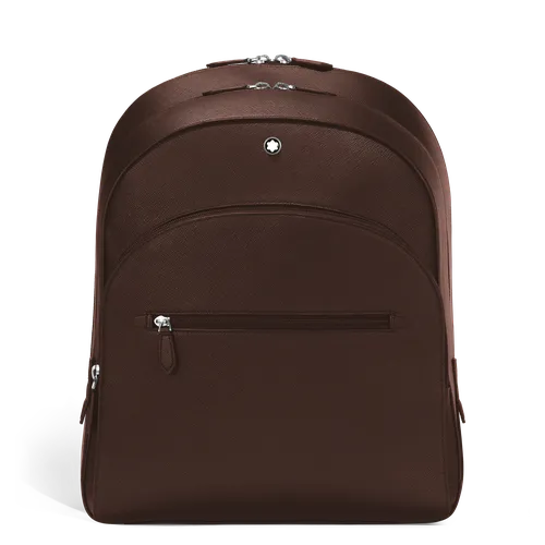 Sac à Dos Grand Modèle avec 3 Compartiments en Cuir Sartorial - Cuir - MB223934 - Sacs À Dos - MONTBLANC - Modalova
