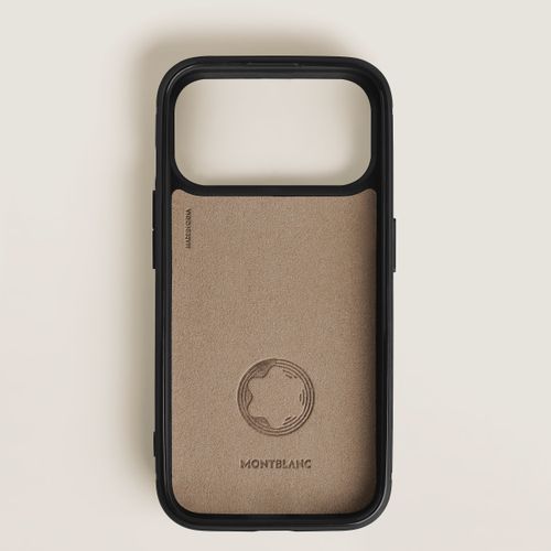 Étui Rigide pour iPhone 18 Pro avec 2cc en Cuir Extreme - Cuir - MB223283 - Pochettes Et Étuis Pour Téléphone - MONTBLANC - Modalova