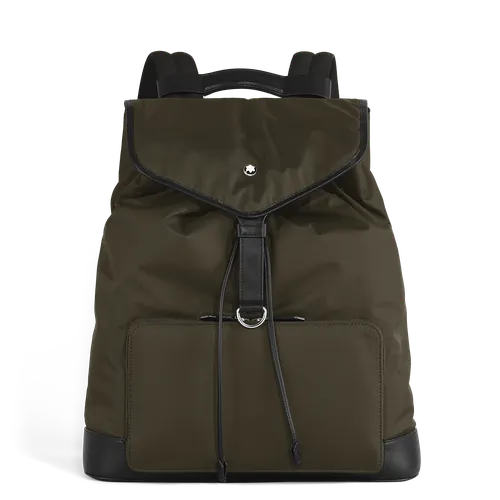 Sac à Dos Moyen Format Panorama - Tissu et cuir - MB223111 - Sacs À Dos - MONTBLANC - Modalova
