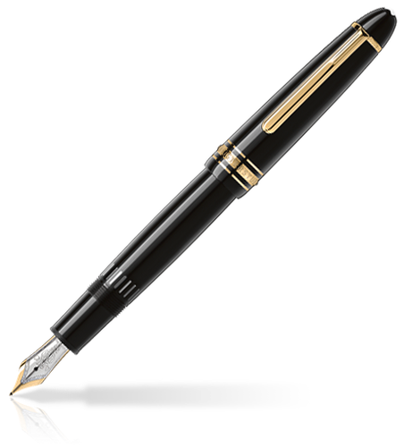Stylo-Plume Meisterstück LeGrand avec métal doré - Résine précieuse - MB132460 - Stylos Plume - MONTBLANC - Modalova