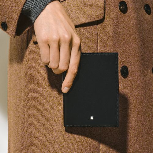 Porte-Passeport en Cuir MeisterstÃ¼ck - Cuir - MB198333 - Porte-Passeports - MONTBLANC - Modalova