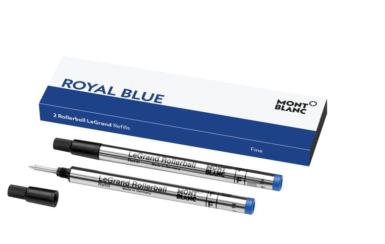 X Recharges pour Rollerball Legrand, Royal Blue - MB128227 - Recharges Pour Rollerballs - MONTBLANC - Modalova