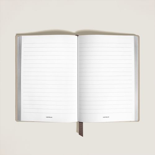 Carnet Moyen Format en Cuir Soft, Pages Lignées - Papier - MB136637 - Carnets - MONTBLANC - Modalova