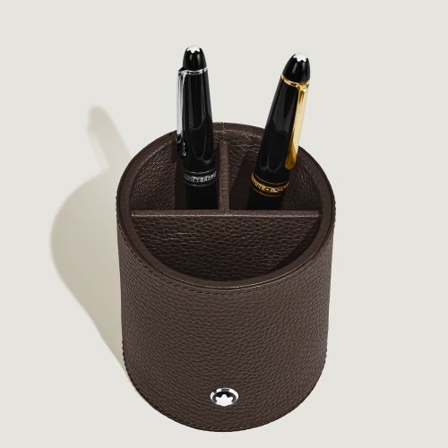 Porte-Stylos de Bureau en Cuir Grainé - Cuir - MB222588 - Accessoires Cigare - MONTBLANC - Modalova