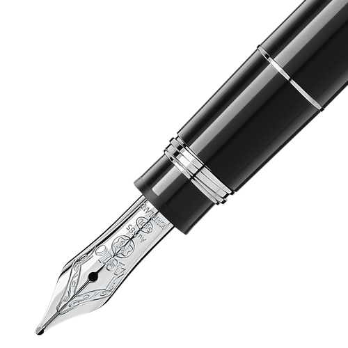 Stylo-Plume Meisterstück Platiné Homage to W.A. Mozart (Petit Modèle) - Résine précieuse - MB132470 - Stylos Plume - MONTBLANC - Modalova
