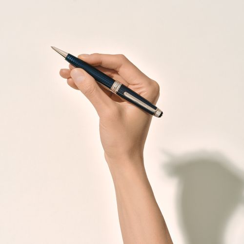 Stylo-Bille Meisterstück Blue Hour Solitaire Midsize - Laque précieuse - MB132098 - Stylos Bille - MONTBLANC - Modalova