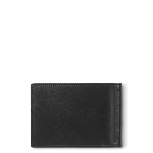 Portefeuille 6cc avec Pince à Billets en Cuir Meisterstück - Cuir - MB198313 - Portefeuilles - MONTBLANC - Modalova