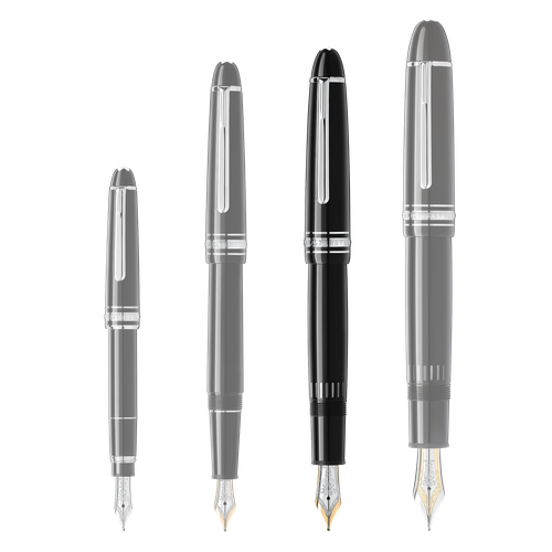 Stylo-Plume Meisterstück LeGrand avec métal platiné - Résine précieuse - MB132540 - Stylos Plume - MONTBLANC - Modalova