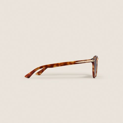 Lunettes de Soleil Rondes avec Monture en Acétate - Acétate - MB139349 - Solaires - MONTBLANC - Modalova
