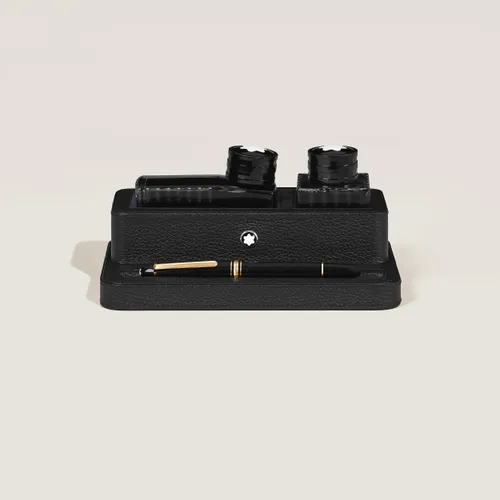 Porte-Stylos en Cuir Grainé - Cuir - MB222806 - Accessoires Cigare - MONTBLANC - Modalova