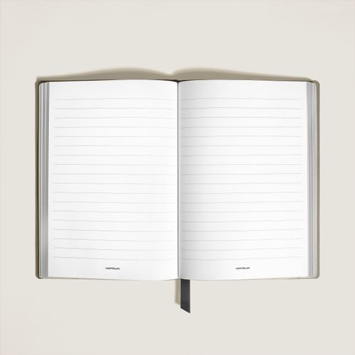 Carnet Moyen Format en Cuir Sartorial, Pages Lignées - Papier - MB137143 - Carnets - MONTBLANC - Modalova