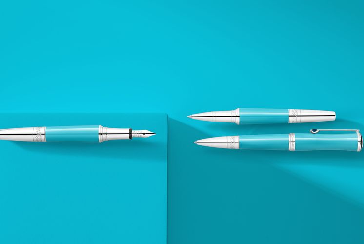 Stylo-Bille Maria Callas Édition Spéciale - Résine précieuse - MB129565 - Rollerballs - MONTBLANC - Modalova