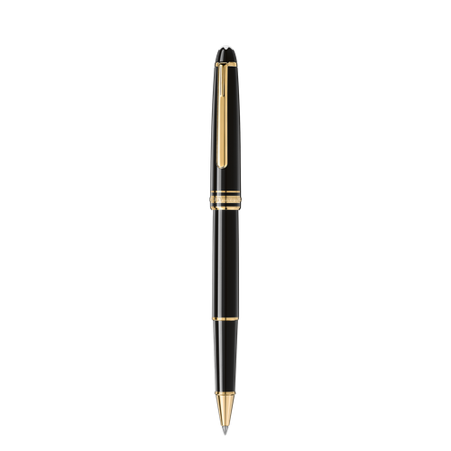 Rollerball Meisterstück Classique avec métal doré - Résine précieuse - MB132457 - Rollerballs - MONTBLANC - Modalova