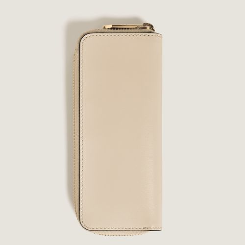 Étui pour 2 Instruments d'Écriture Zippé en Cuir Meisterstück - Cuir - MB221454 - Trousses Pour Stylos - MONTBLANC - Modalova