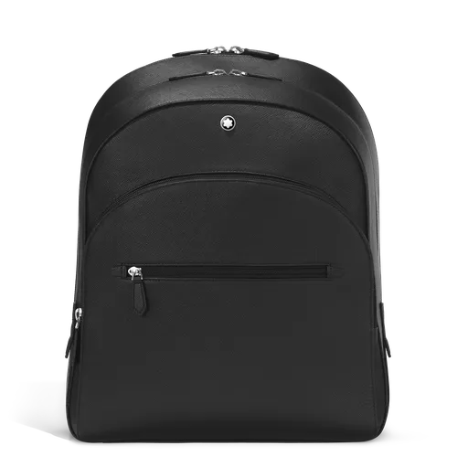 Sac à Dos Grand Modèle avec 3 Compartiments en Cuir Sartorial - Cuir - MB130274 - Sacs À Dos - MONTBLANC - Modalova
