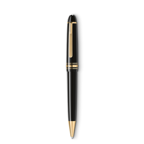 Stylo bille Meisterstück Midsize avec métal doré - Résine précieuse - MB137533 - Stylos Bille - MONTBLANC - Modalova