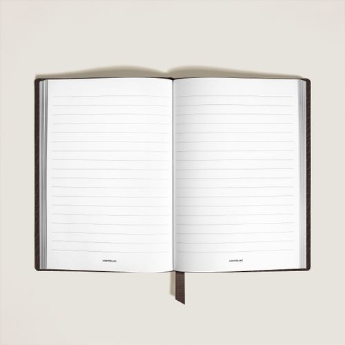 Carnet Petit Format en Cuir Grainé, Pages Lignées - Papier - MB222626 - Carnets - MONTBLANC - Modalova