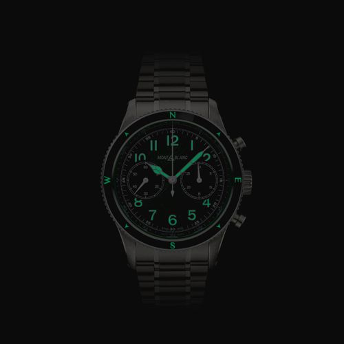 Automatic Chronograph 0 Oxygen - Acier - Céramique - MB133298 - Montre - MONTBLANC - Modalova