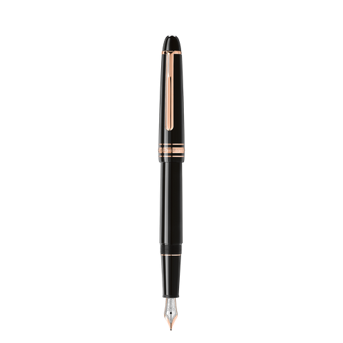 Stylo-Plume Meisterstück Classique avec métal doré Rose - Résine précieuse - MB132486 - Stylos Plume - MONTBLANC - Modalova