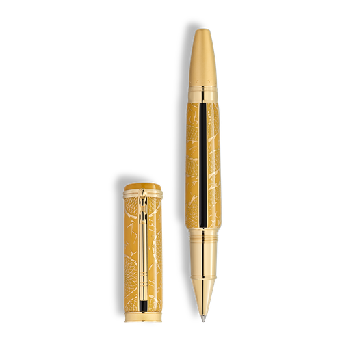 Rollerball Great Characters Homage to Bruce Lee Édition Limitée - Laque précieuse - MB133431 - Rollerballs - MONTBLANC - Modalova