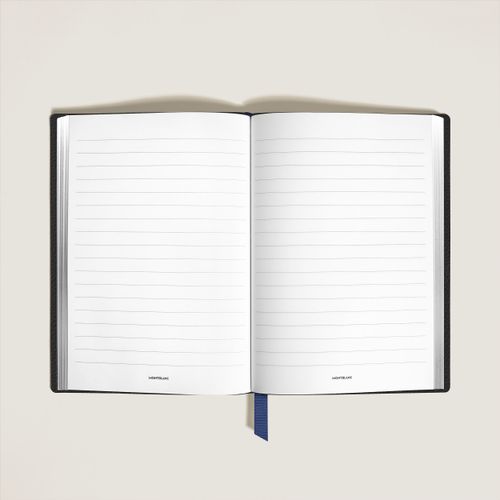 Carnet Moyen Format en Cuir Grainé, Pages Lignées - Papier - MB222632 - Carnets - MONTBLANC - Modalova