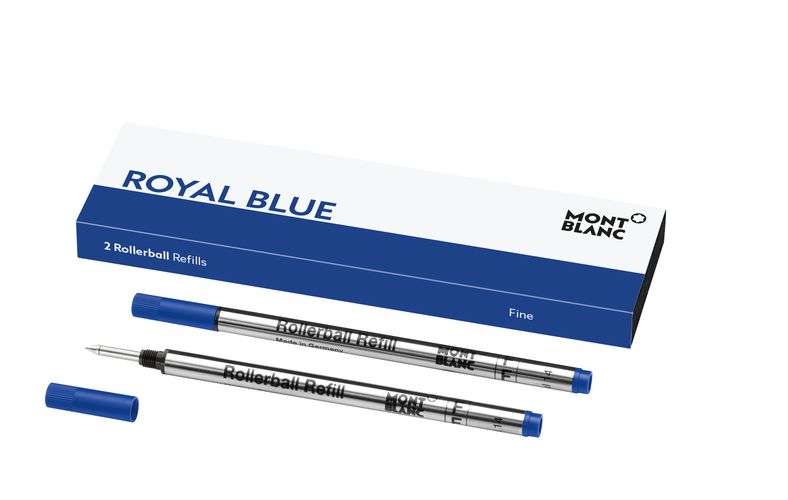 X Recharges pour Rollerball, Royal Blue - MB128232 - Recharges Pour Rollerballs - MONTBLANC - Modalova