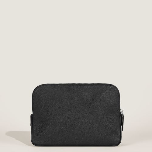 Trousse de voyage grand format en cuir Sartorial - Cuir - MB223225 - Accessoires Pour Sac - MONTBLANC - Modalova
