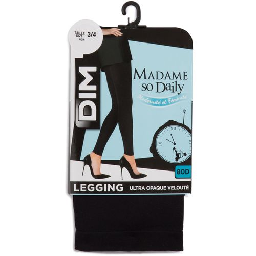 Legging opaque velouté, noir, DIM - DIM - Modalova
